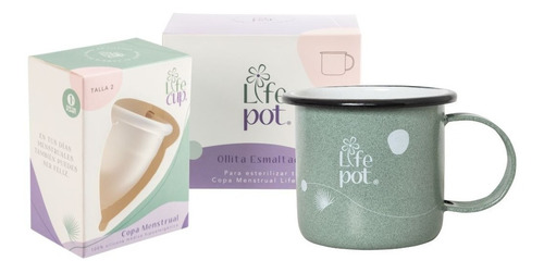 Copa Menstrual Lifecup+lifepot - Unidad a $94905