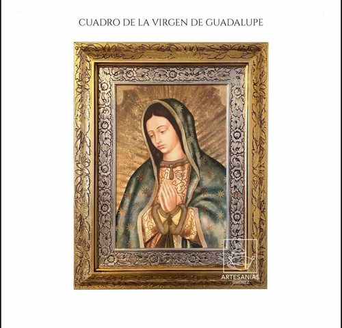 Imagen 1 de 1 de Cuadro Virgen De Guadalupe 45x40 A0949