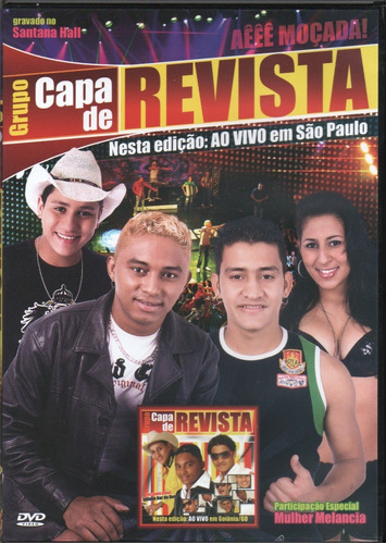 Dvd Grupo Capa De Revista - Ao Vivo Em São Paulo