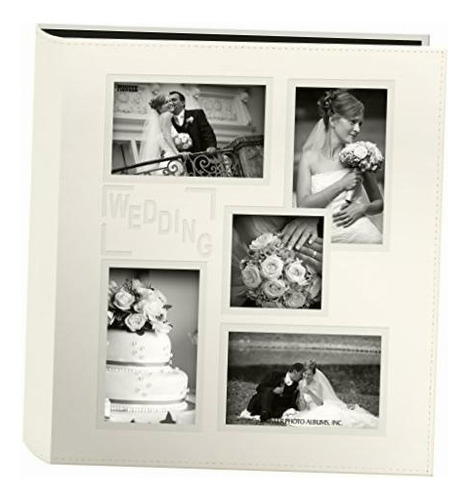 Pioneer Collage Frame Embossed Wedding Sewn Leatherette