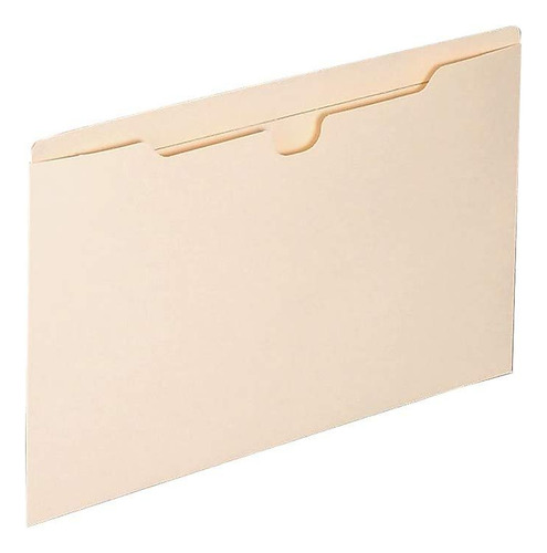Manila File Jackets Staples 418210 Legal Flat, 100 Unidades