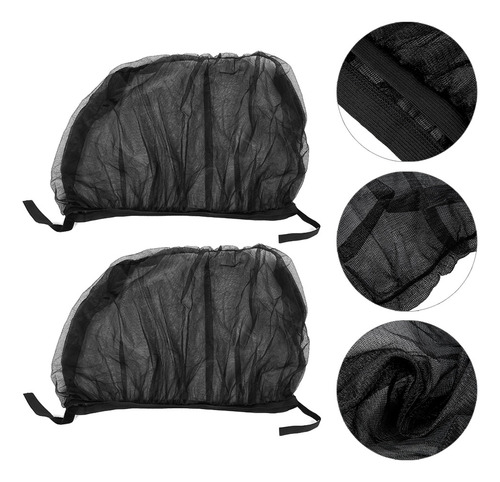 Protetor Uv Para Carro, 2 Peças, Janela Lateral Traseira, Pr