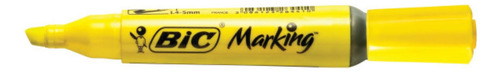 Resaltador Marcador BIC Marking Color Amarillo x1