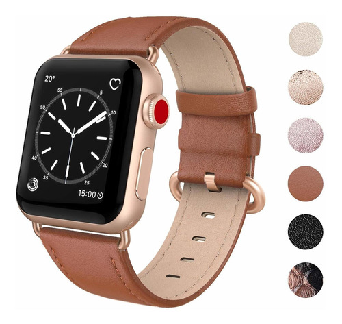 Malla Cuero Para Apple Watch (38/40mm) Swees [7fqhlm8m]