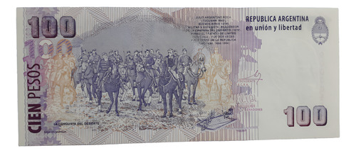 Billete 100 Pesos Roca - 1er. Millar Serie Z Sin Circular