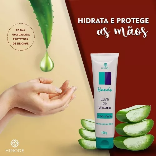 Kit 2 Luva Silicone Hinode Hands 100g Cada - 100% Original