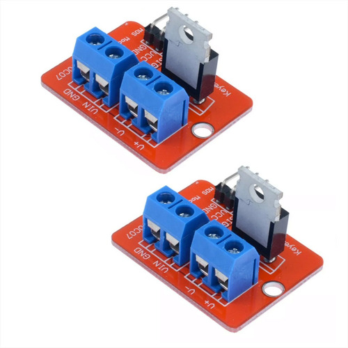 Modulo Controlador Mosfet Irf520, Arduino, Raspberry (2 Pcs)