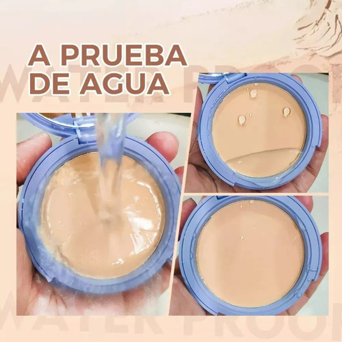 `c 3x/set Polvo Mate Base De Crema Bb Bálsamo Labial