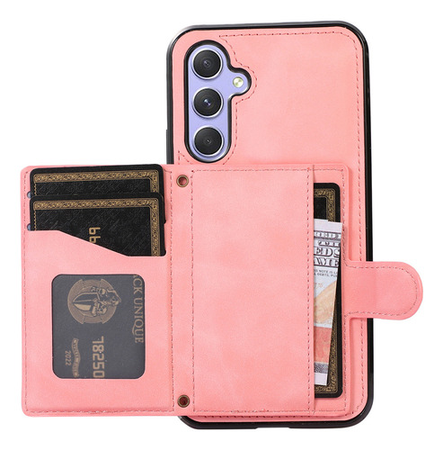 A Funda Cuero Con Tarjetero Cartera Cruzada For Sa.
