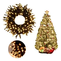 Comprar 300 Luces Led Tira Lineal Eventos Decoración Navidad Ámbar 