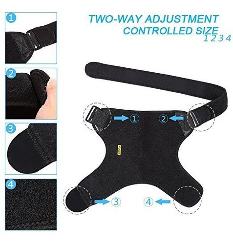 Heated Shoulder Brace, Shoulder Wrap Shoulder Support, Shoul