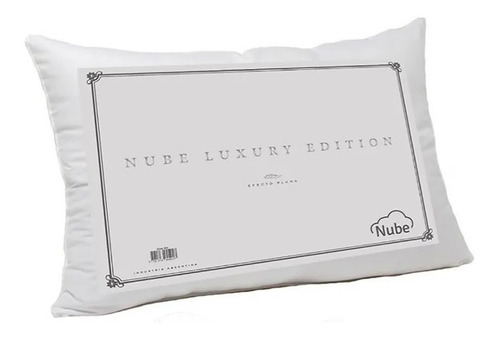 Imagen 1 de 3 de Combo 2 Almohadas Nube Luxury Edition Efecto Pluma 70x50 Cm