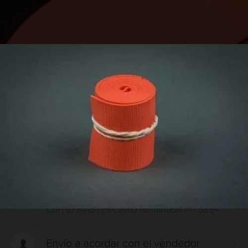 100 Pz Ligadura Libre De Latex Ligas Enfermera Naranja
