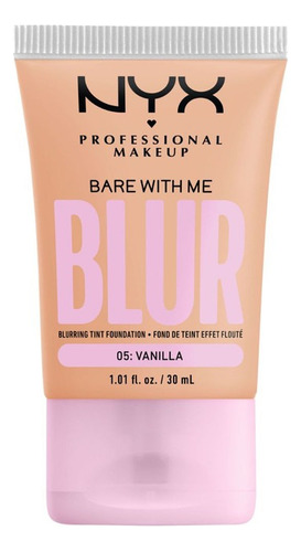 Base De Maquillaje Nyx Pm Makeup Bare With Me Blur Tint Tono Vanilla