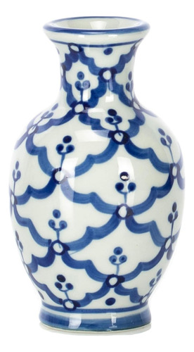 Jarrón De Cerámica De Porcelana Sea Island Tiny Classic Roun