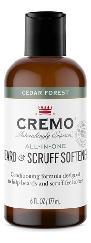 Cremo Cedar Forest - Suavizante De Barba Y Scruff Para Alisa