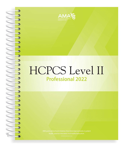 Libro: Hcpcs Level Ii Professional Edition 2022 (hcpcs Level