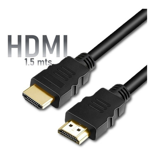 Cable Hdmi Full Hd 4k 1,5 Metros Pc Ps4 Tv Video 1080p      