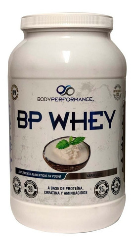 Bodyperformance Proteína Bp Whey 2 Lb Suero De Leche Sabor Coco