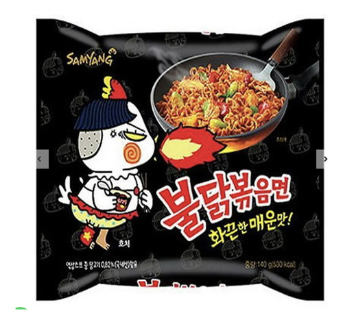 Pack 5 Ramen Fideo Coreano Buldak Tradicional Picante