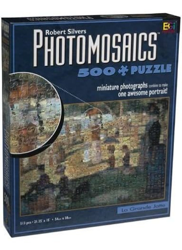 Robert Silvers 500-piece Photomosaics Rompecabezas Lagrande 