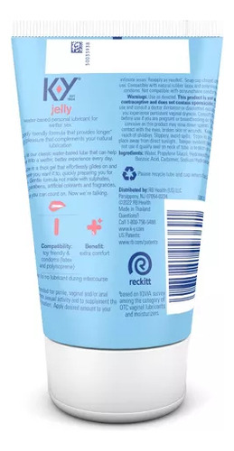 K-y Jelly Classic Lubricante Personal A Base De Agua, Lubric