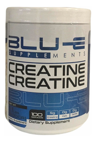 Imagen 1 de 2 de Creatina Monohidratada 500 Gramos 100 Servicios Creatine