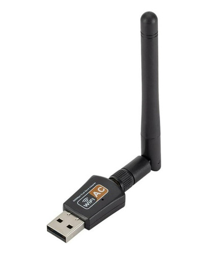 Adaptador Wifi Inalámbrica Usb 600mbps 5g Doble Banda 2.4gh 