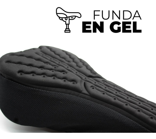 Forro Sillin 100% Gel Comodo Bicicletas Ruta Montaña Runbike