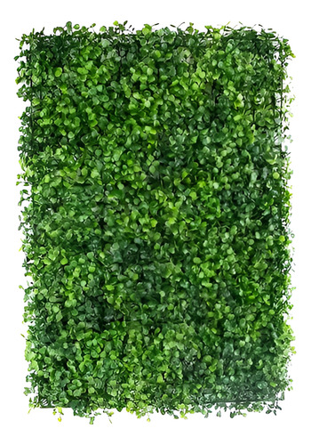 10 Piezas Muro Verde Follaje Artificial Sintentico 60x40 Cms
