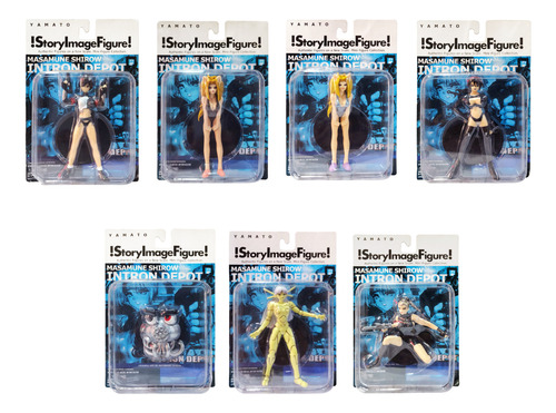 Masamune Shirow Intron Depot Set De 7 Figuras Coleccionables