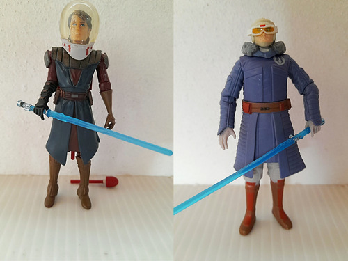 Lote De 2 Anakin Skywalker Space Suit Clone Wars Star Wars (Usado)