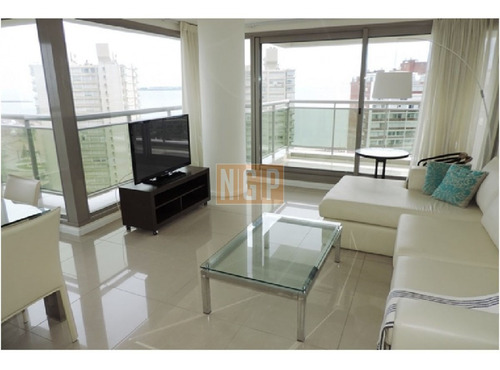 Imagen 4 de 30 de Torre De 5 Estrellas, A Pasos De Av Gorlero, Espectacular Apartamento A Estrenar De Dos Dormitorios En Suite, Baño Social, Living Comedor,cocina