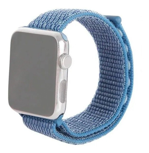 Correas Para Apple Watch De 42 / 44 Mm De Tela Con Velcros