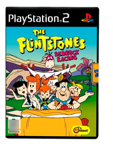 Juego Picapiedras Bedrock Racing Ps2 - Físico En Caja