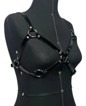 Comprar Lingerie De Couro Sutiã Sexy Dominadora Garter Soutien Peito