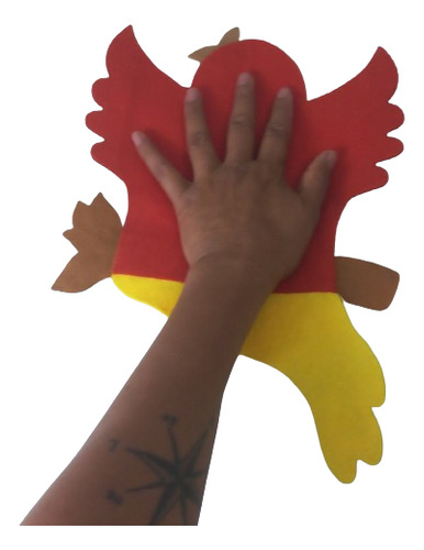 Fantoche De Mão Do Uirapuru (do Folclore Brasileiro)