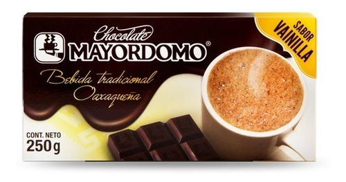Chocolate Mayordomo Amargo Vainilla 250g