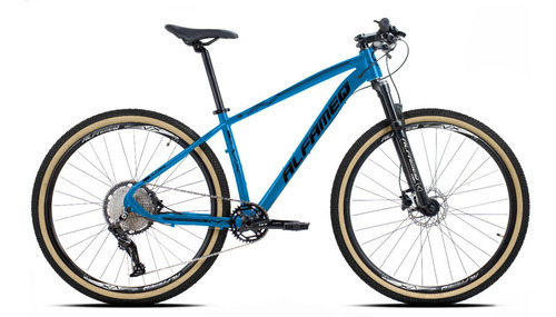 Bicicleta Aro 29 Alfameq Vx 12v Freio A Disco Hidráulico Cor Azul/preto Tamanho Do Quadro 17