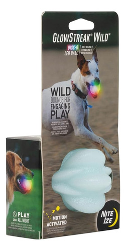 Niteize Glowstreak Wild Led Ball - Juguete Para Perros Con L