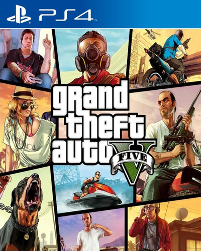 Imagen 1 de 10 de Gta 5 V Ps4 Grand Theft Auto V Sub Español