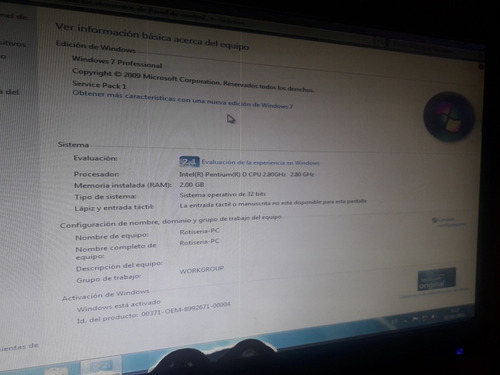 Torre O Cpu Lista Para Usar Con Aplicaciones (Usado)