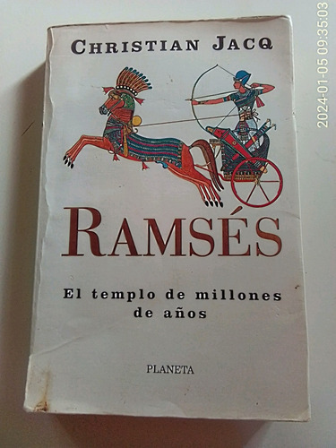 Libro Usado :  Ramses   Editorial Planeta 