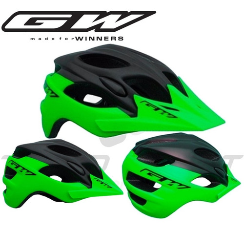 Casco Gw Bicicleta Mtb Enduro Xc Ciclismo Ruta Ajustable