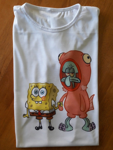 Remera Bob Esponja -  Calamardo - Mundo Absurdo - [cod07]