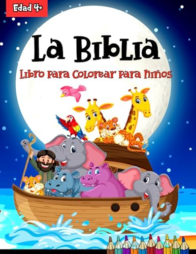 Libro : La Biblia Libro Para Colorear Para Niños 52...