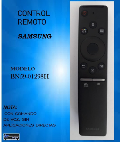 Control Remoto Samsung Bn59-01298h