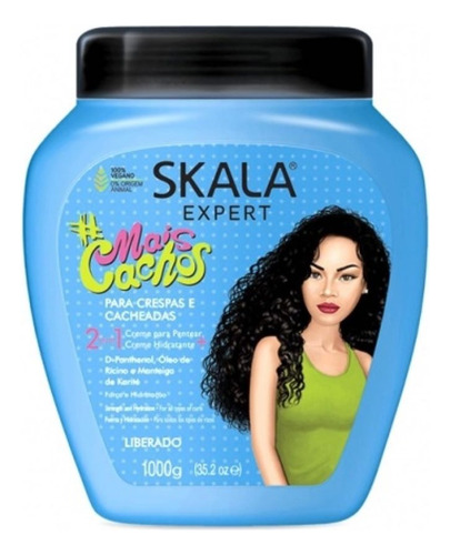 Kit Skala Shampoo&acondicionador + Crema Mais Cachos