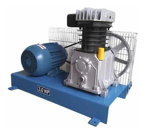 Compresor De Bancada 3 Hp, 220-440v. Fna Italia Motor Tesla.