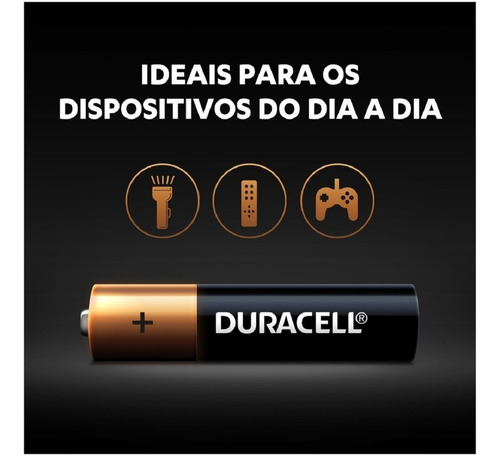 Pilha Duracell Alcalina Aa Kit Com 16un. Pilha Normal.